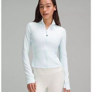 Lululemon Define Cropped Jacket Nulu (periwinkle)